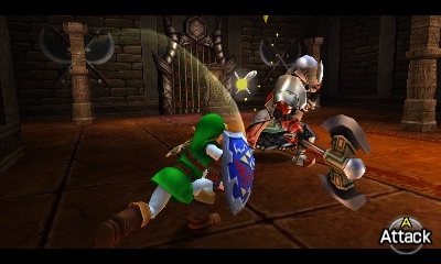 Legend of Zelda Ocarina of Time for the 3DS review pics