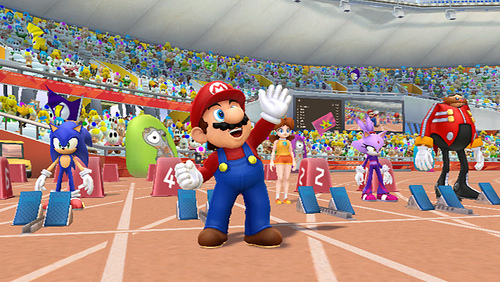 Mario and Sonic at the London 2012 Olympic Games review pics