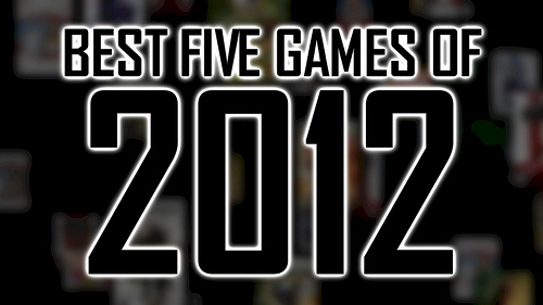 Best Five Games of 2012 screenshot