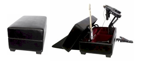 storage box for holding Rock Band accessories