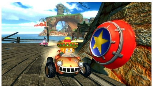 Sonic and Sega All Star Racing review pics