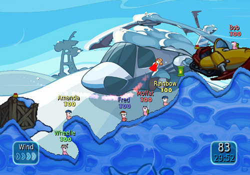 Worms Battle Islands review screenshots