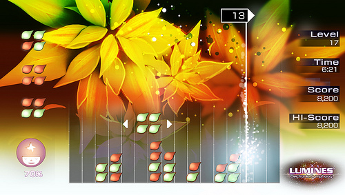 Lumines Electronic Symphony review pics