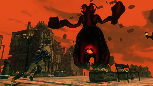 Gravity Rush review screenshots