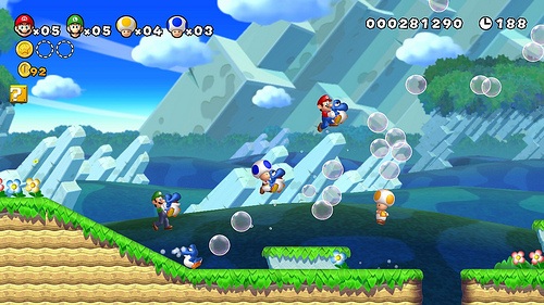 New Super Mario Bros U review pics